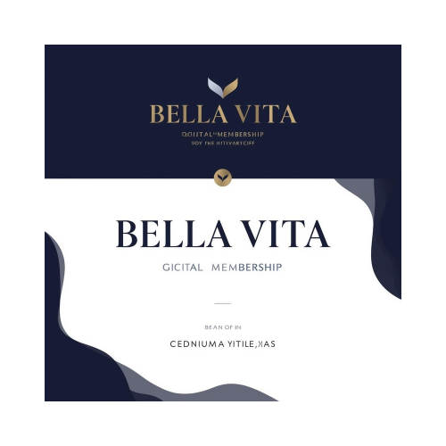 Bella Vita Digital Membership